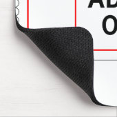 pazifischer Rand, nebeliger,tückischer,watchmojo,t Mousepad (Ecke)