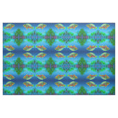 Pazifischer Riff Papageienfisch Stoff (Fat Quarter (45,7 x 55,9 cm))