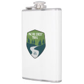 Pazifischer Wappen Flachmann (Links)