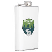 Pazifischer Wappen Flachmann (Rechts)