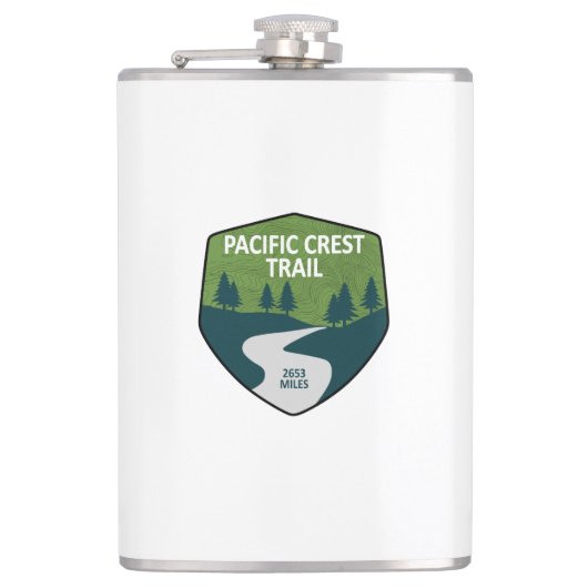 Pazifischer Wappen Flachmann (Vorderseite)