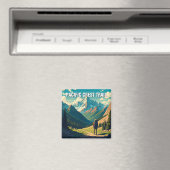 Pazifischer Wappen Magnet (In Situ (Geschirrspüler))