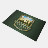 Pazifischer Wappen-Pfad (B1) Fußmatte (Schrägansicht)