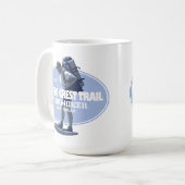 Pazifischer Wappen-Pfad (TH) Kaffeetasse (Vorderseite Links)