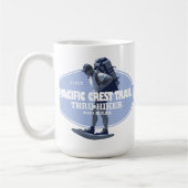 Pazifischer Wappen-Pfad (TH) Kaffeetasse (Links)