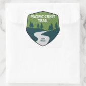 Pazifischer Wappen Quadratischer Aufkleber (Tasche)