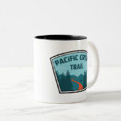 Pazifischer Wappen Zweifarbige Tasse (VorderseiteRechts)