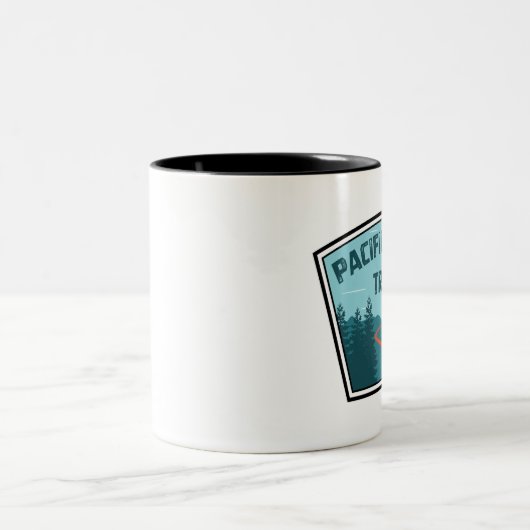 Pazifischer Wappen Zweifarbige Tasse (Mittel)