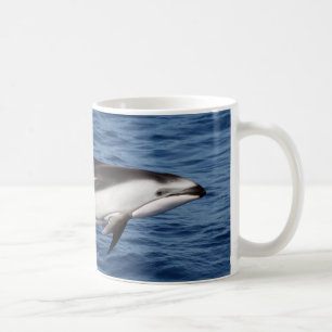 Pazifischer weißer mit Seiten versehener Delphin Kaffeetasse