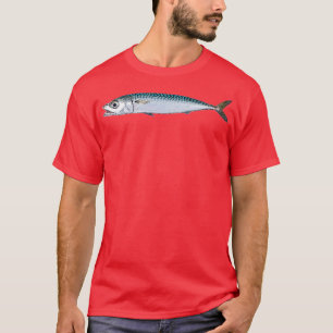Pazifisches Chub-Makerel-Farbdesign T-Shirt