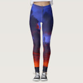 PAZIFISCHES SONNENFEUER LEGGINGS (Vorderseite)