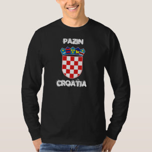 Pazin, Kroatien mit Wappen T-Shirt