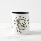 Pazyryk Rotwild-Tasse Tasse (Zentrum)