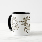 Pazyryk Rotwild-Tasse Tasse (Vorderseite Links)