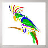 Pazzie Parrot Poster (Vorne)