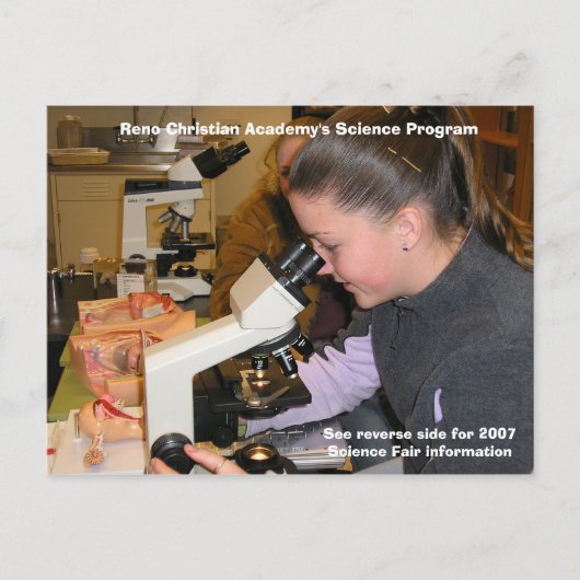 PB170325, die christliche Wissenschaft Prog Ankündigungspostkarte (Vorderseite)