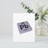Pb Blei Postkarte (Stehend Vorderseite)
