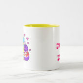 Pb&j beste Freund-Kaffee-Tasse Zweifarbige Tasse (Mittel)