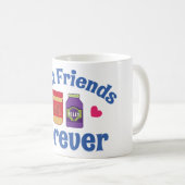PB&J BESTE FREUNDIN KAFFEETASSE (VorderseiteRechts)