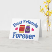 PB&J BESTE FREUNDIN KARTE (Gelbe Blume)