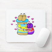 Pb&j Bestfreinds Grafik Mousepad (Mit Mouse)