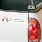 "PB&J Liebe-" Autoaufkleber (Auf Lkw)