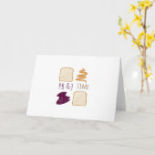 PB&J Time Karte (Gelbe Blume)