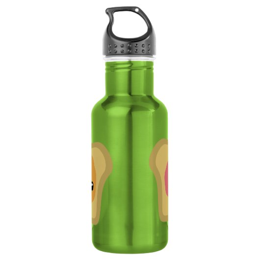 PB&J Toast Trinkflasche (Rückseite)
