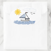 PB OVALER AUFKLEBER (Tasche)