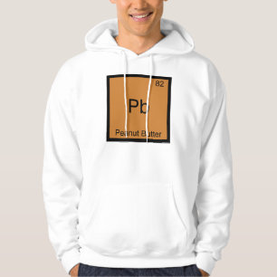 Pb - Peanut Butter Chemie Periodisches Tabellensym Hoodie