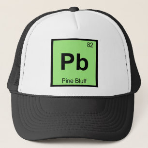 Pb - Pine Bluff Arkansas Chemistry Periodic Table Truckerkappe