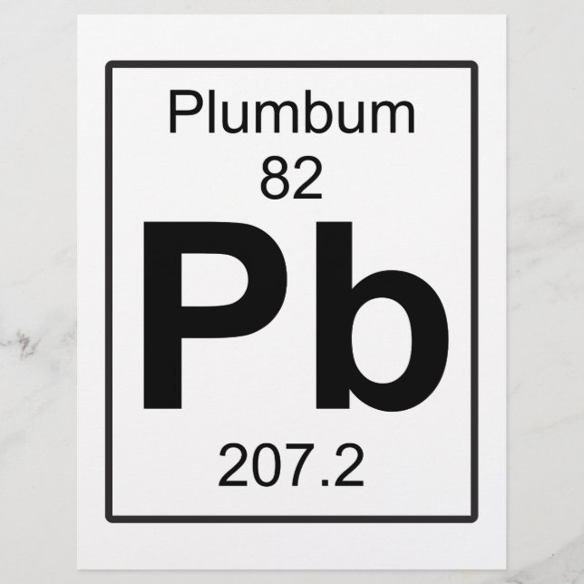 Pb - Plumbum (Vorderseite)