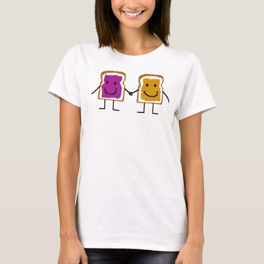 Pb u. J T-Shirt (Vorderseite)