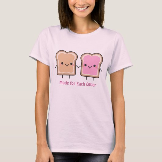 PB- und J-T-Shirt T-Shirt (Vorderseite)