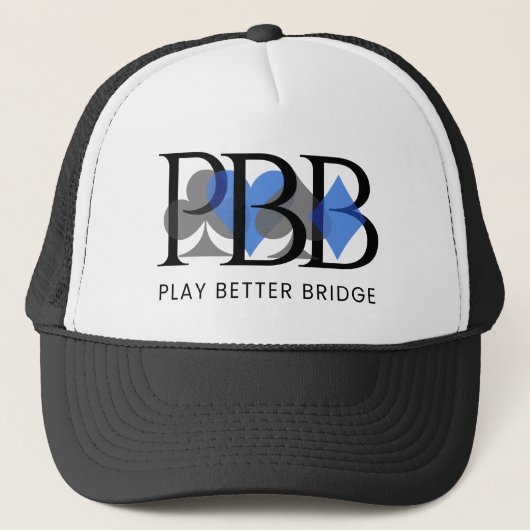 PBB Hut - Blaues Logo Truckerkappe (Vorderseite)