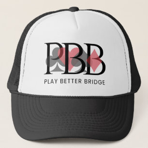 PBB Hut - Rotes Logo Truckerkappe