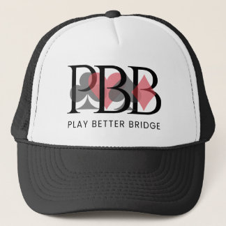 PBB Hut - Rotes Logo Truckerkappe