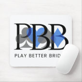 PBB-Mauspad - Blau Mousepad (Mit Mouse)