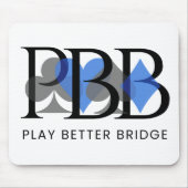 PBB-Mauspad - Blau Mousepad (Vorne)