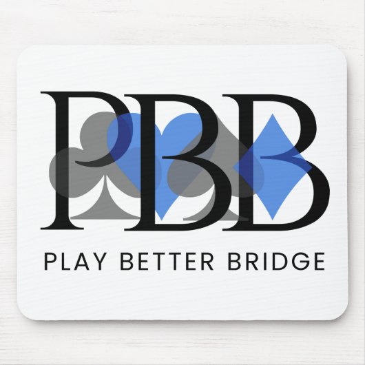 PBB-Mauspad - Blau Mousepad (Vorne)