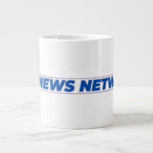PBB News Network Jumbo-Kaffeetasse Jumbo-Tasse