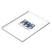 PBB Notebook - Blue Notizblock (Linke Seite)