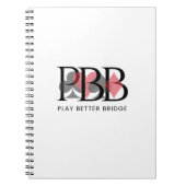 PBB Notebook - Red Notizblock (Vorderseite)