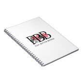 PBB Notizbuch - Rot Notizblock (Rechte Seite)