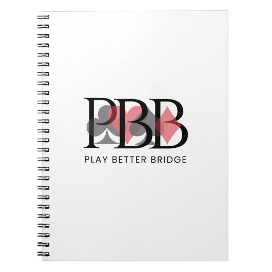 PBB Notizbuch - Rot Notizblock (Vorderseite)