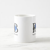 PBB-Tasse - Blau Kaffeetasse (Mittel)