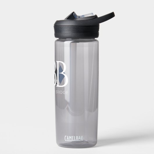 PBB Water Bottle - Clear Blue Trinkflasche (Links)