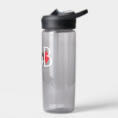 PBB Water Bottle - Clear Red Trinkflasche (Links)