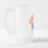PBC Gator Club® mattierte Bier-Tasse Mattglas Bierglas (Links)