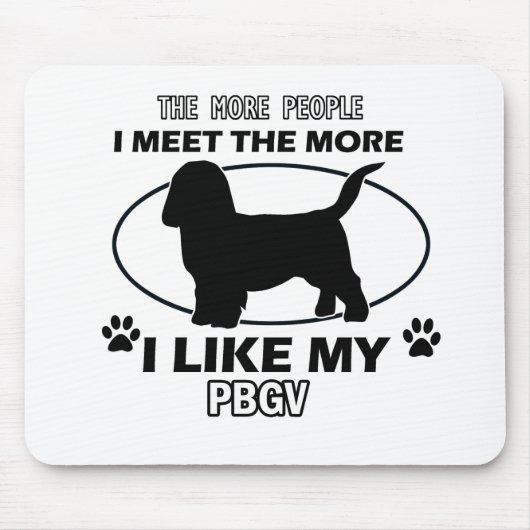 Pbgv Entwürfe und Geschenke Mousepad (Vorne)